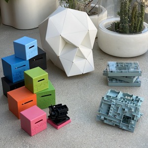 原装inside3 立体迷宫puzzle解密机关盒子高智商烧脑走珠益智玩具