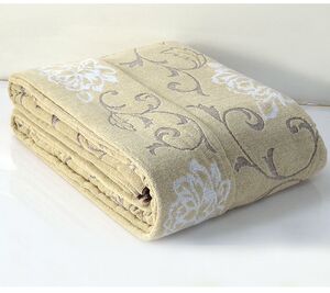 毛巾被老式怀旧纯棉夏双人柔软加厚盖毯全棉毛巾毯5斤毛毯