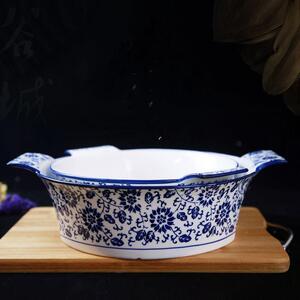 特大号陶瓷碗大容量超大双耳汤汤盆装汤的汤家用酸菜鱼水煮鱼盆