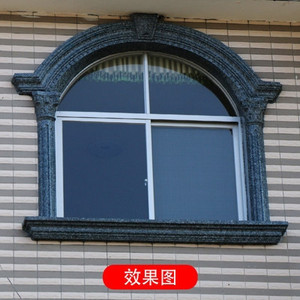 方柱罗马柱模具窗套模板包边方直窗户水泥线条室外模型相框阳台加