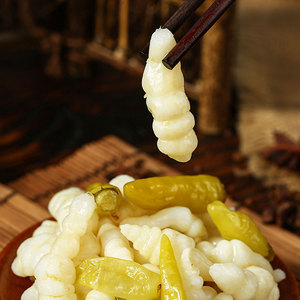 重庆地牯牛泡菜泡椒味黔江螺丝菜宝塔菜咸菜玉珠腌螺丝菜酱菜泡菜