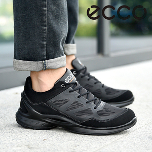 ecco爱步男鞋夏季新款代购户外耐磨轻便透气biom运动休闲鞋837594