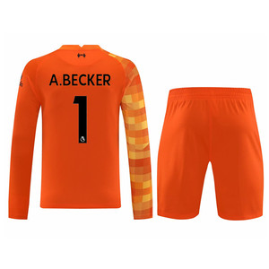 21-22英超利物浦门将服1号阿利松球衣长袖守门员足球服套装印号