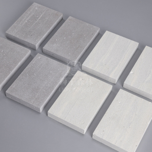 狮子森林直纹木化人造洞石无机水泥板墙面装饰材料仿大理石材大板