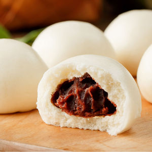 三全快厨豆沙包1500克/约60个早餐甜点 速冻早点豆沙包子家庭点心