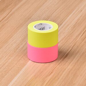 便利贴全粘式卷筒式全面贴粘性强可撕胶带式滚筒式便贴纸自粘便条