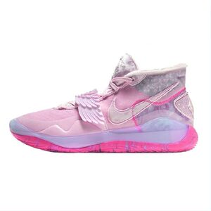 杜兰特12代乳腺粉全明星糖果kd12首发黑白勇士夜光泼墨男女大童鞋