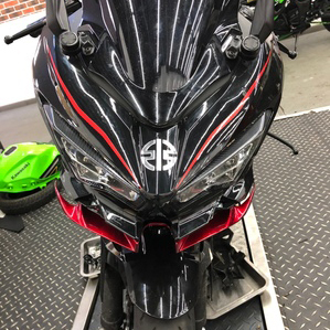 川崎z1000 z900 ninja650 h2 小忍者ninja火神 车头贴标车标 logo