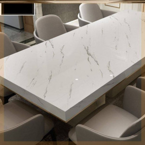 加厚仿石材ins易清洗桌贴贴纸翻新防油办公桌大理石纹台面桌1,.