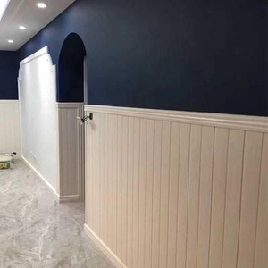 生态木墙裙装饰幼儿园护墙板pvc墙扣板吊顶天花材料长条护墙墙