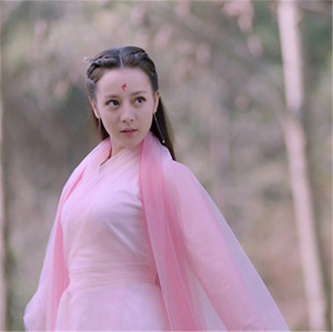 三生三世枕上书热巴同款古装汉服白凤九衣服飘逸仙女古筝演出服