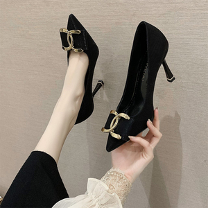 妙旅服饰旗舰店天猫高跟鞋女2021春夏季复古新款公主风百搭玛丽珍鞋