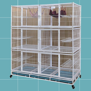 包邮三层獒运别墅猫笼狗笼犬展示繁育猫笼子母笼猫舍猫大型新款笼