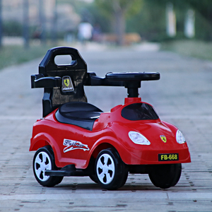 好孩子lecool儿童电动车四轮童车带遥控车宝宝手推车可坐人小孩玩