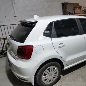 高端到1配款大众polor尾翼新波罗烤厢改装专用运动后装饰8件两奢