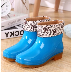 水桶鞋女水鞋女雨靴短筒时尚夏天外穿韩版轻便大码防滑夏季果冻鞋