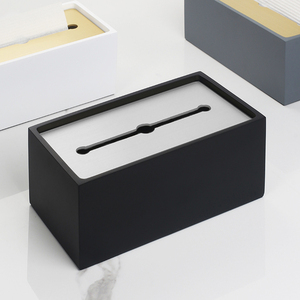 纸巾盒客厅家用创意抽纸盒高级感台式纸盒桌面纸巾收纳盒定制logo