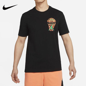 nike耐克短袖男jordan印花透气air休闲篮球运动圆领ajt恤dq8643