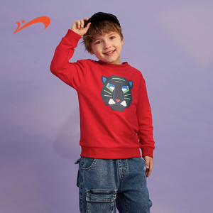 贵人鸟童装男童卫衣儿童长袖t恤打底衫2021春秋装新款 中大童韩版