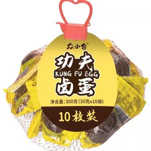 【10枚装】众小合功夫卤蛋卤鸡蛋宿舍休闲零食即食新老款随机发货