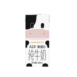 卡士纯牛奶