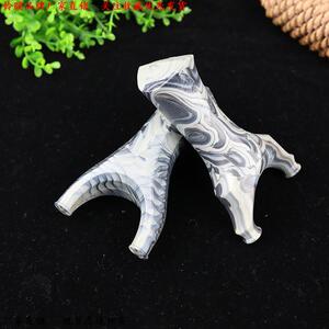 夹弹器不锈钢聚碳弹弓天罡扁皮过顶八棱药丸撑头大威力反曲弹工bb