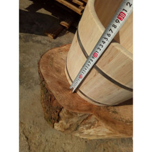 泡脚木桶足浴桶香杉木桶传统手工木桶节水木盆洗脚盆原木无漆无胶