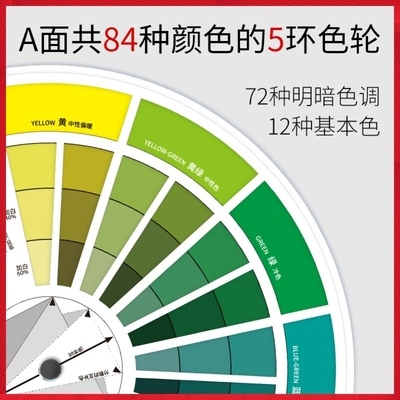 调色色卡表配方配色