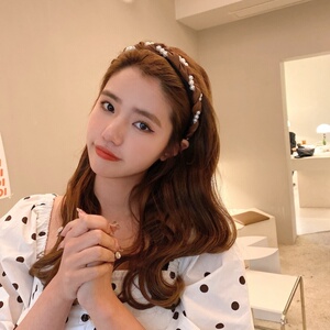 短发发饰女夏网红发箍外出爆款发带适合短发的ins少女百搭气质