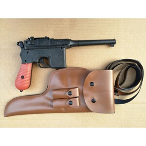 抗日战争用品表演道具红军八路军王八盒子枪表演道具枪儿童玩具枪