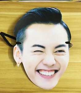 陈伟霆周边应援可爱搞怪大头纸面具公司派对聚会生日全脸明星头套