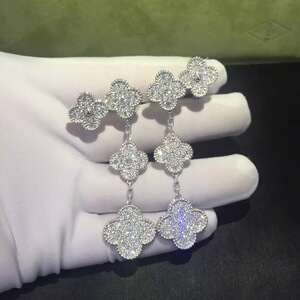 梵克雅宝三花耳环