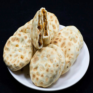 900人付款淘宝手工夹心坨坨馍 石子馍 五香/麻辣陕西特产大荔旦旦饼