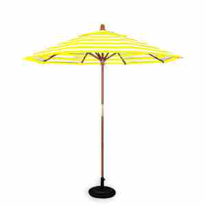 高档户外遮阳伞沙滩泳池露台花园红白条纹西餐厅法式21m27m太阳伞