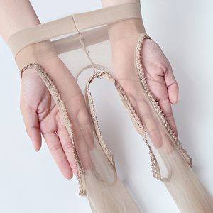 devilg1990淘宝amyj欧美性感blinblin烫钻小网眼四面开档吊带网袜薄