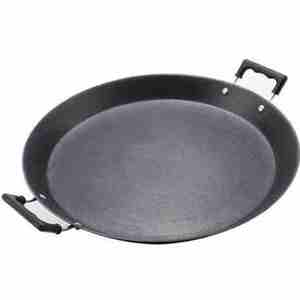 加厚平锅烙饼大铁锅不粘锅大号煎锅煎饼锅商用60cm40cm