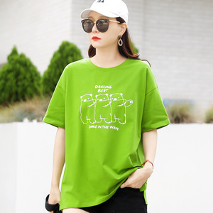 中国李宁短袖绿色