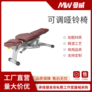 可调节哑铃凳小飞鸟凳卧推凳仰卧起坐多功能商用健身椅子健身器材