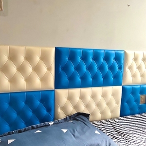 头海绵贴纸碰撞粘撞墙壁防卧室床头贴木房子贴纸儿童农村墙防自