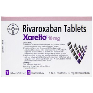 康佰家大药房 拜瑞妥  利伐沙班片 10mg*28片