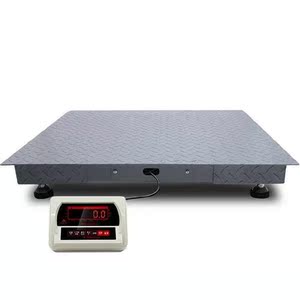 地嗙地磅秤秤头便携式加厚电子称加w重小型物流园电子秤抗震称猪5