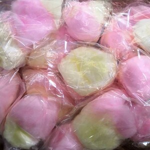 彩色棉花糖 老式胖棉花糖童年回忆80后经典怀旧零食