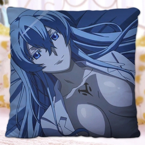 【送枕芯】艾斯德斯周边抱枕动漫斩赤红之瞳二次元宅男定制靠枕男