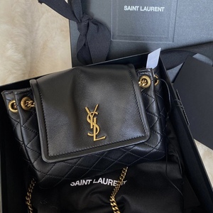 【Baby Pink】YSL/圣罗兰 Ysl nolita mini迷你小羊皮链条斜挎包