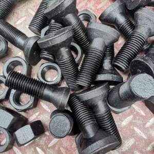 高强度衬板螺栓椭圆头螺栓鹅蛋螺丝球磨机m20-m30