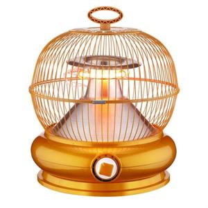 鸟笼子电烤炉取暖现代家用冬季烤脚过冬单人办公室微型暖风扇速热
