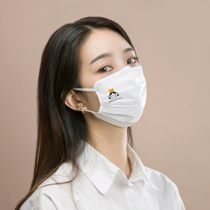 i口罩趣味e小贴纸ins风日式装饰可爱贴画专用卡通可爱文字夏季