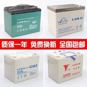 中力电动叉车电池12V小金刚配件电瓶蓄电池30A65A85A天能电池正品