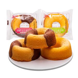 泡吧多乐滋蛋糕整箱5斤甜甜圈面包鲜橙鸡蛋糕早餐夜宵休闲食品