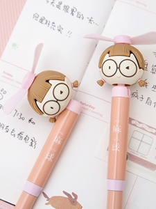 小学生网红笔好看的笔抖音同款少女心笔仙女古风中性笔中国风卡通